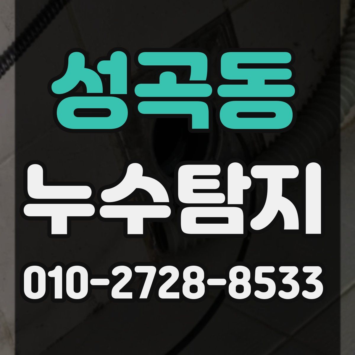 성곡동 누수탐지