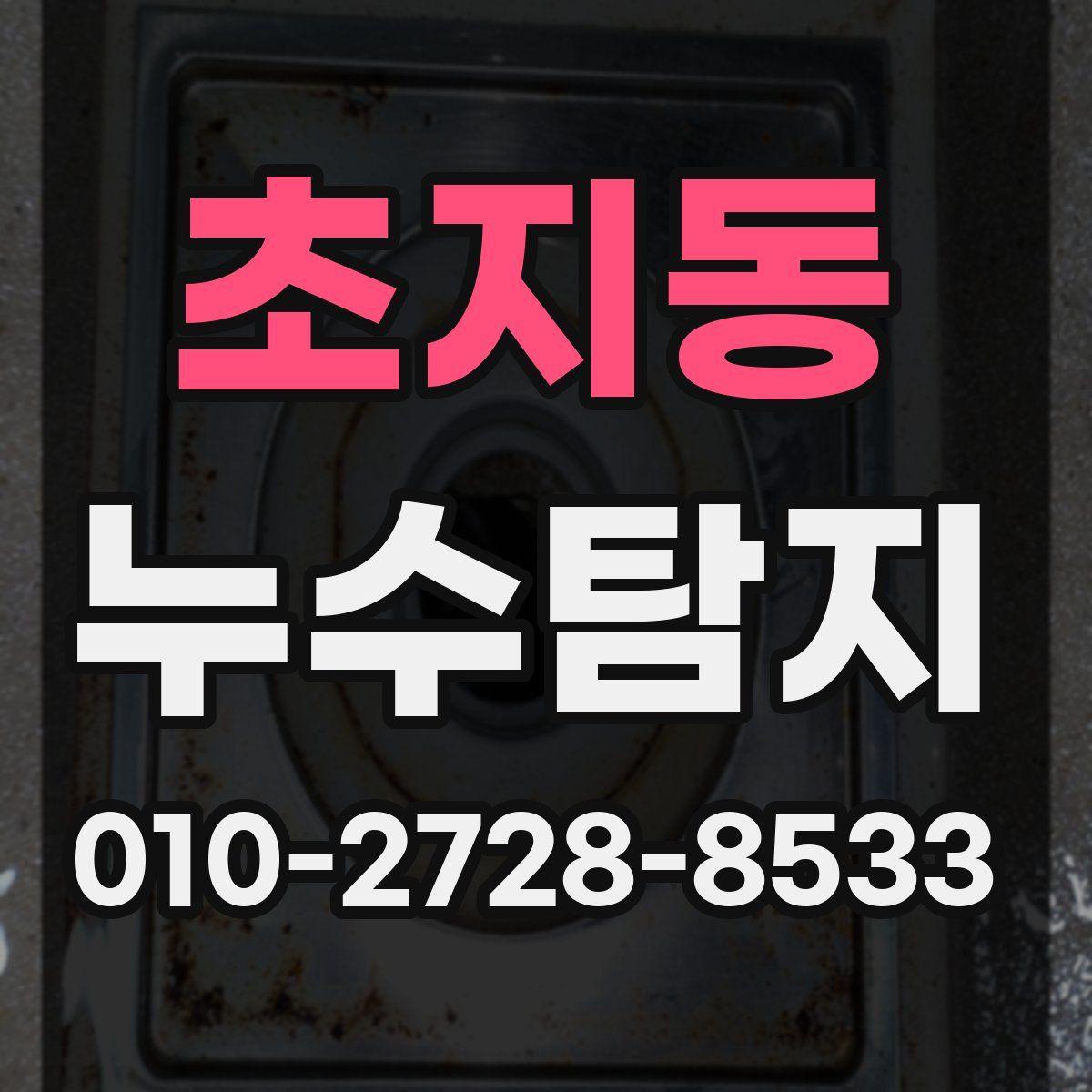 초지동 누수탐지