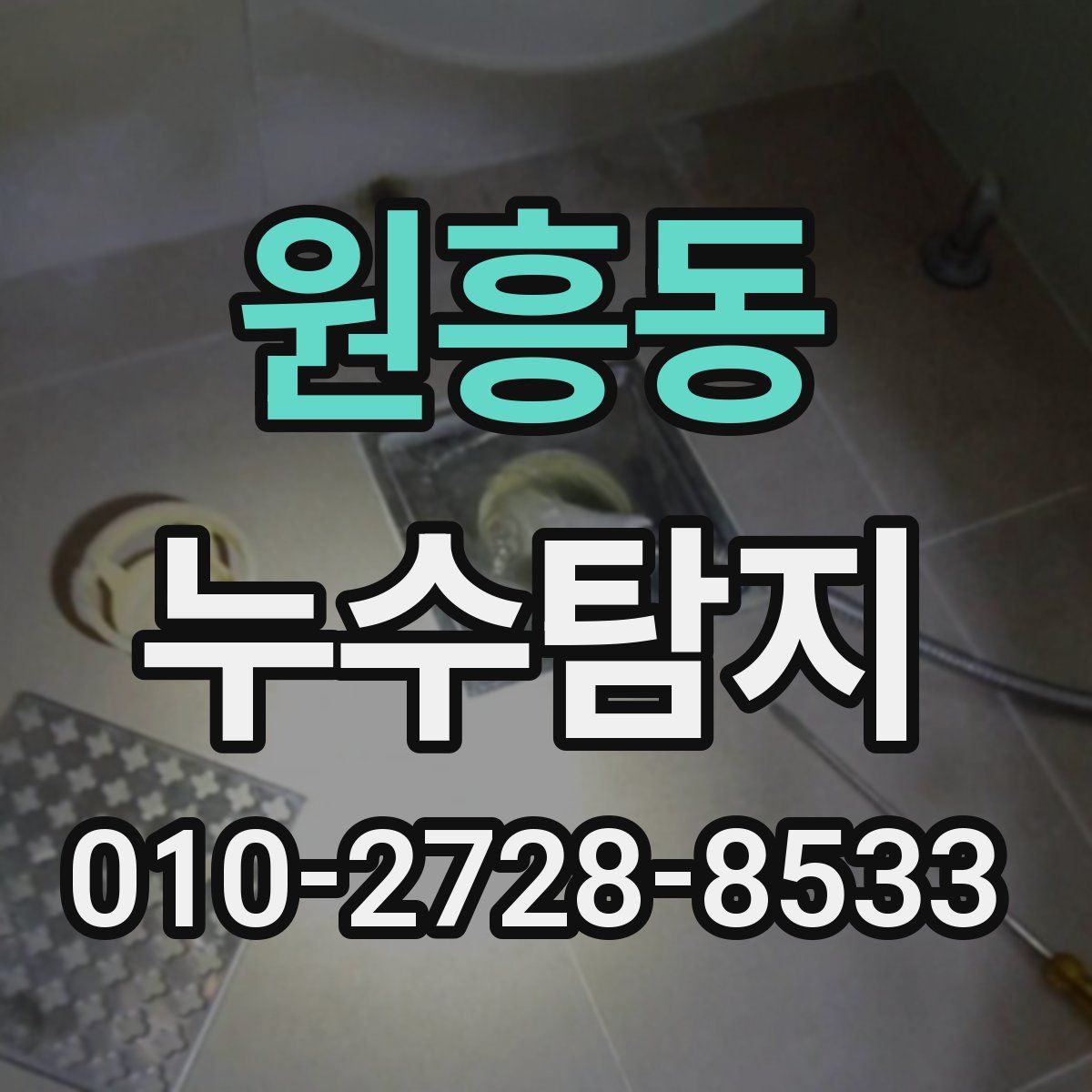 원흥동 누수탐지
