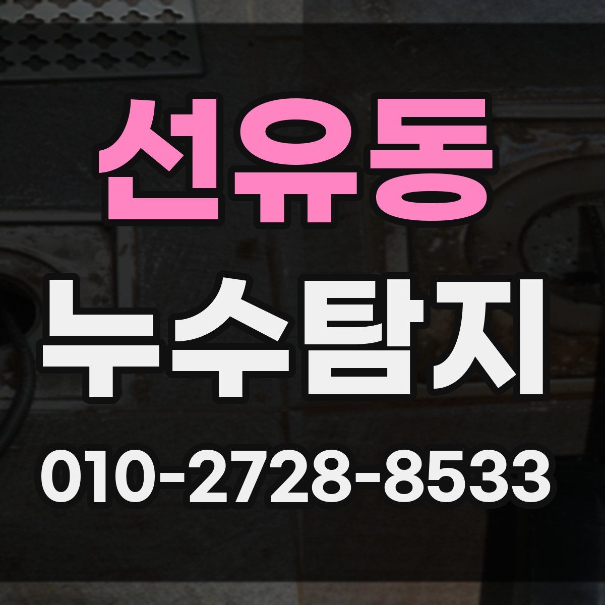 선유동 누수탐지