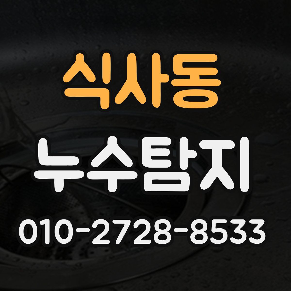 식사동 누수탐지