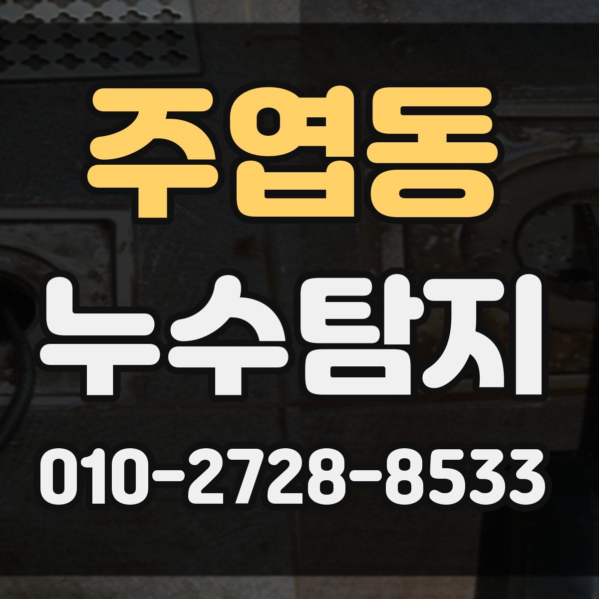 주엽동 누수탐지
