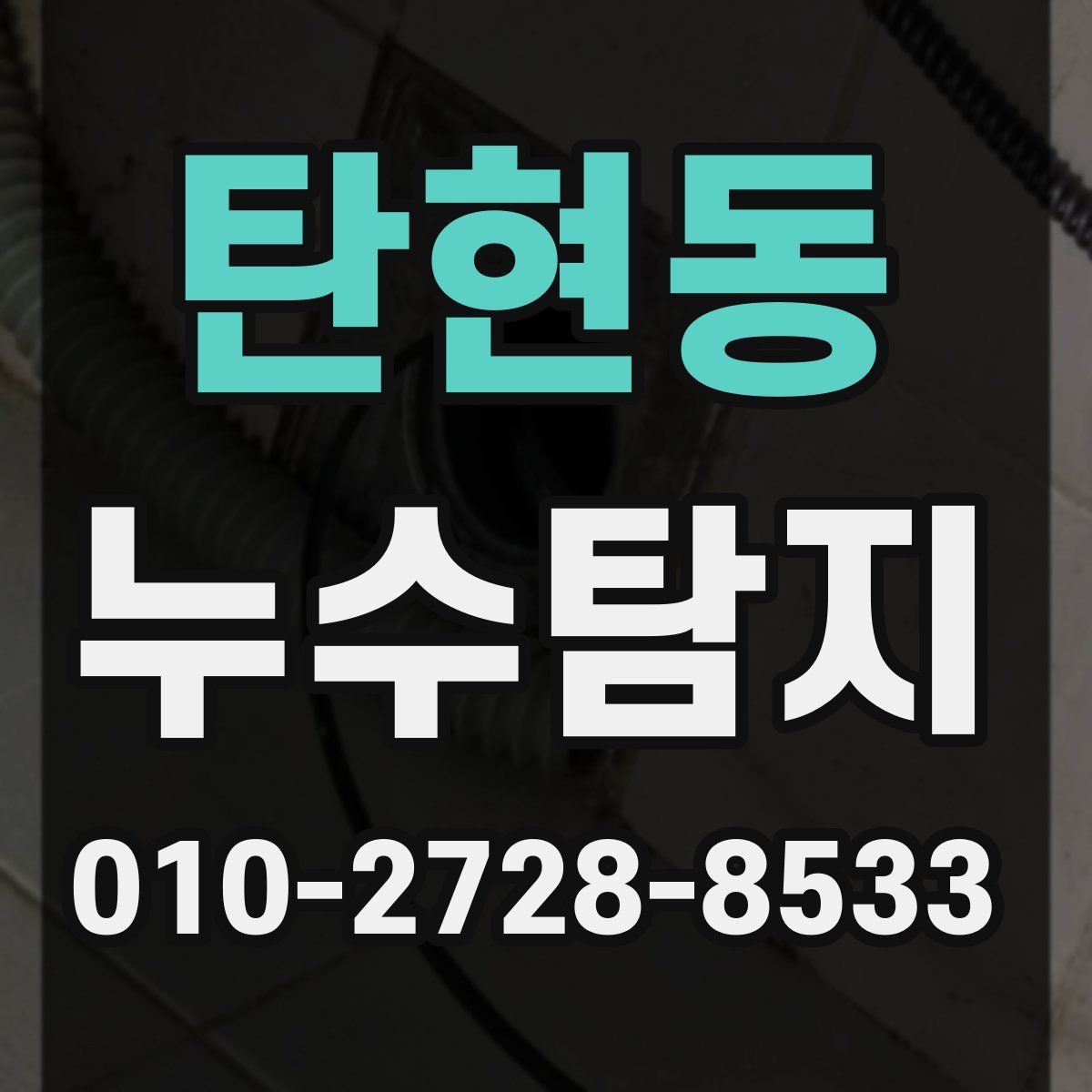 탄현동 누수탐지