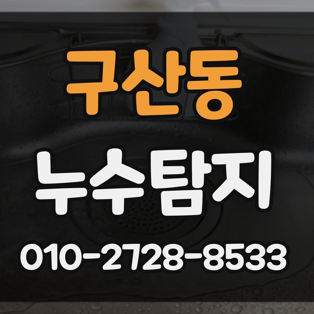 구산동 누수탐지