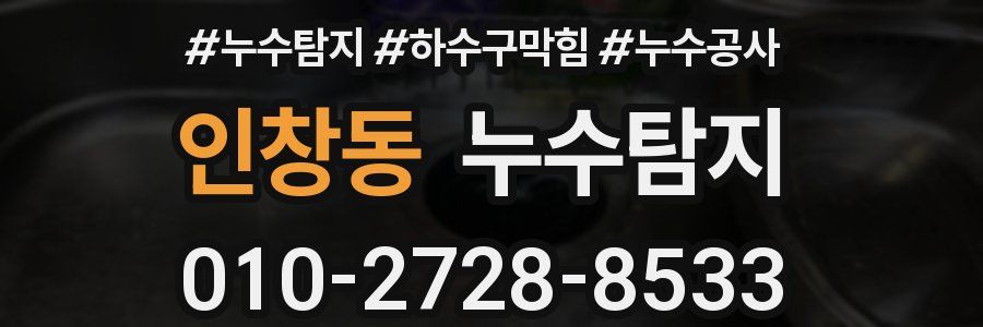 인창동 누수탐지업체