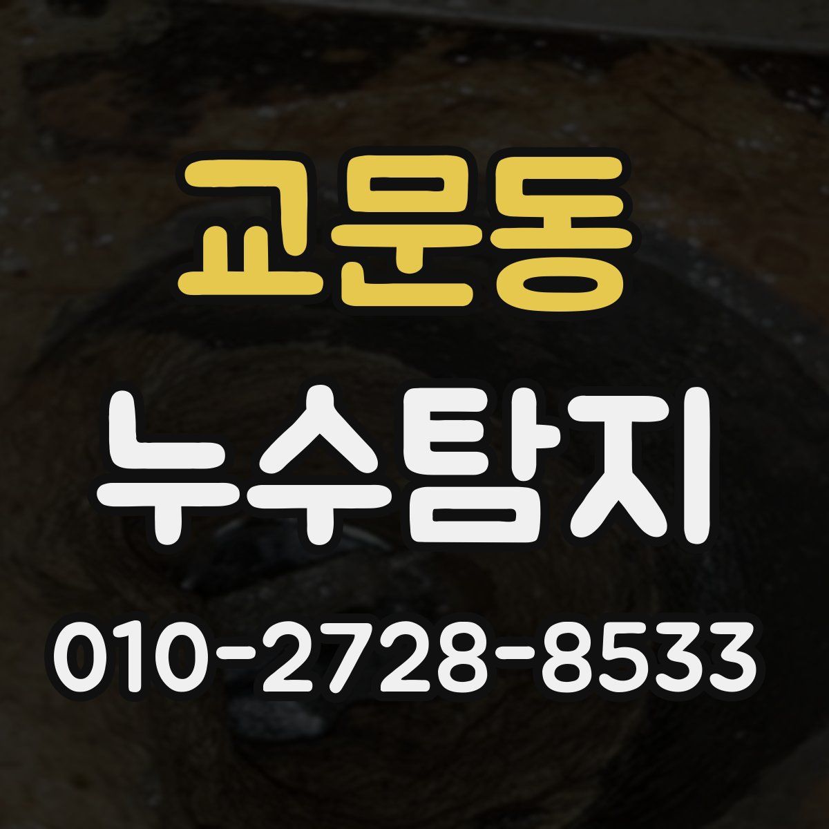 교문동 누수탐지