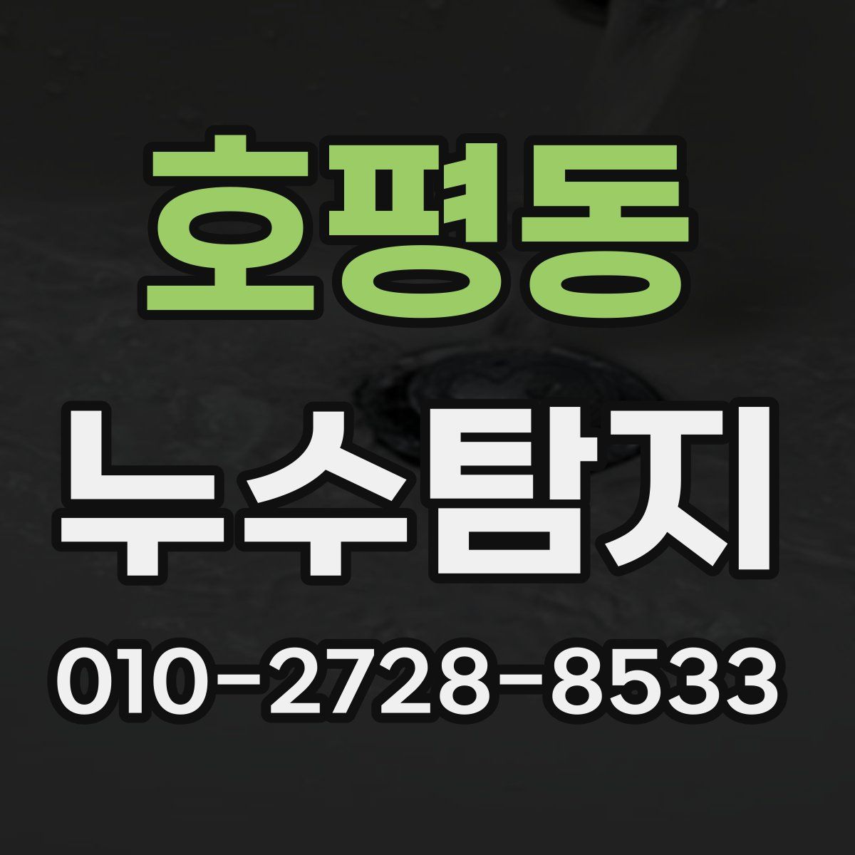 호평동 누수탐지