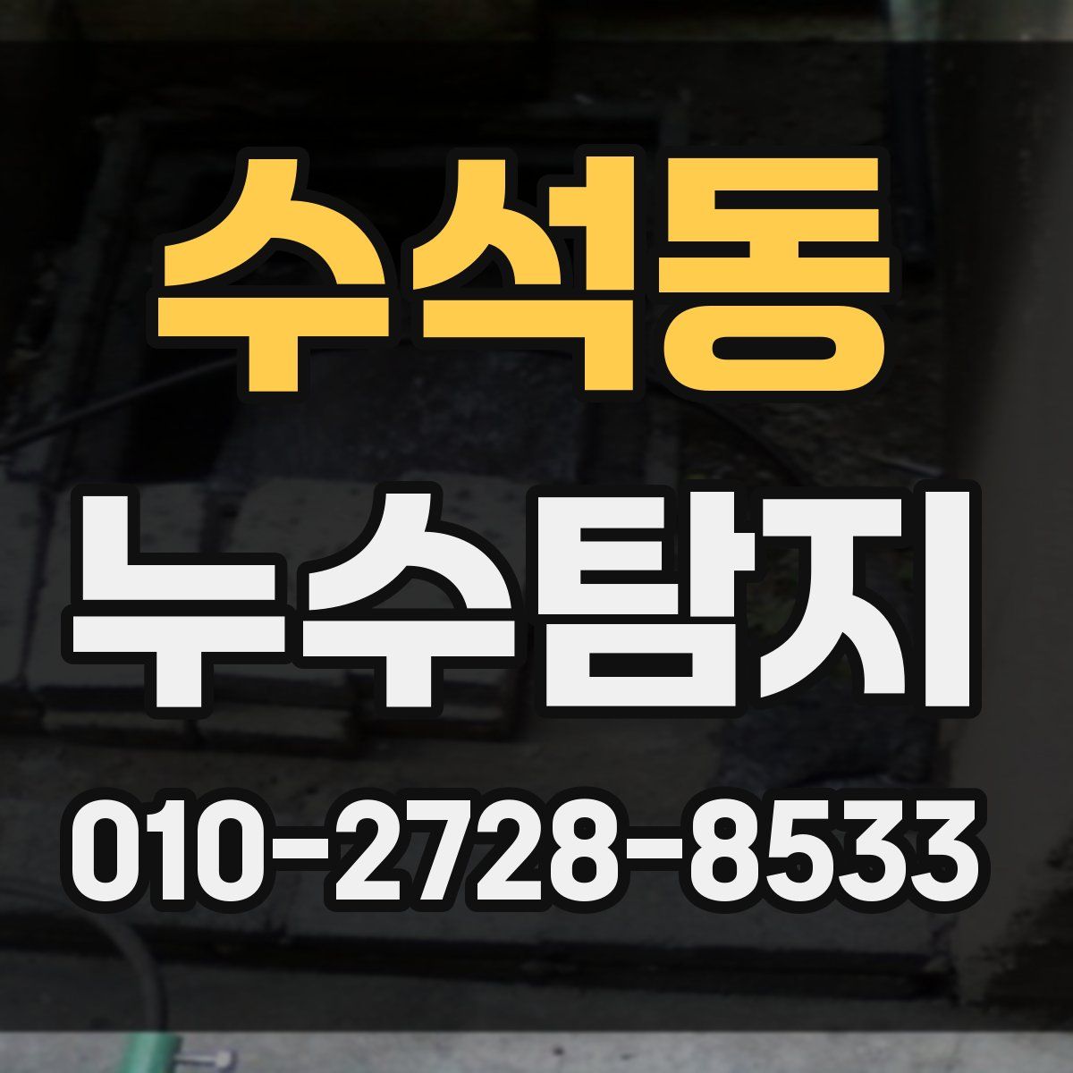 수석동 누수탐지
