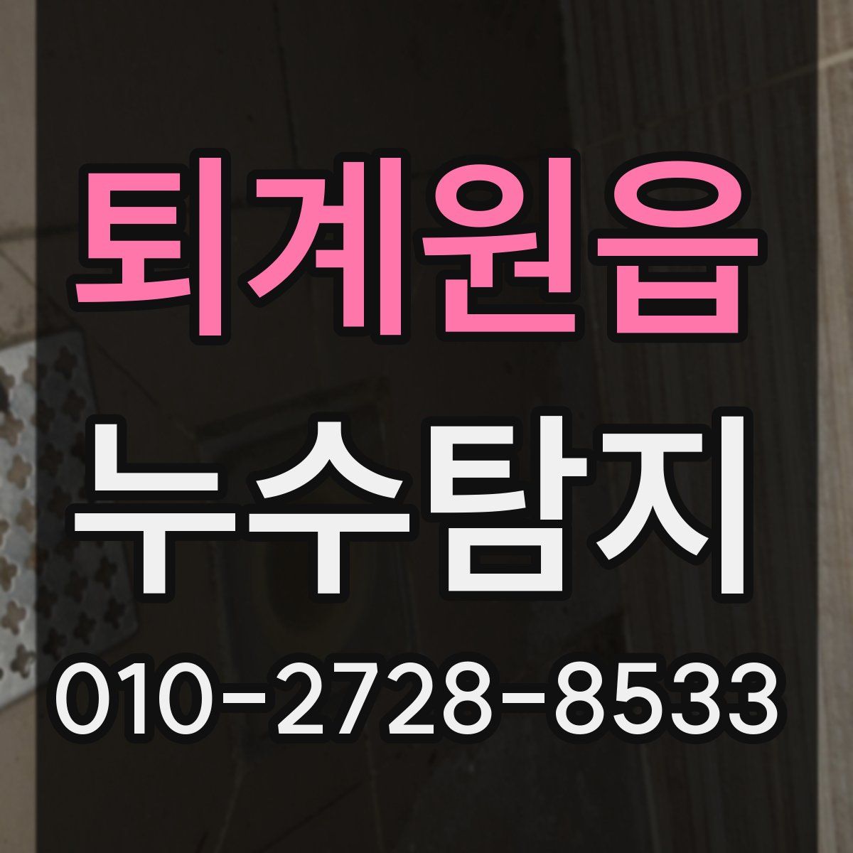 퇴계원읍 누수탐지