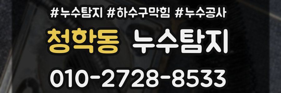 청학동 누수탐지업체