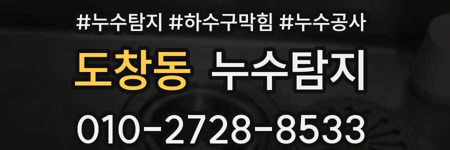 도창동 누수탐지업체