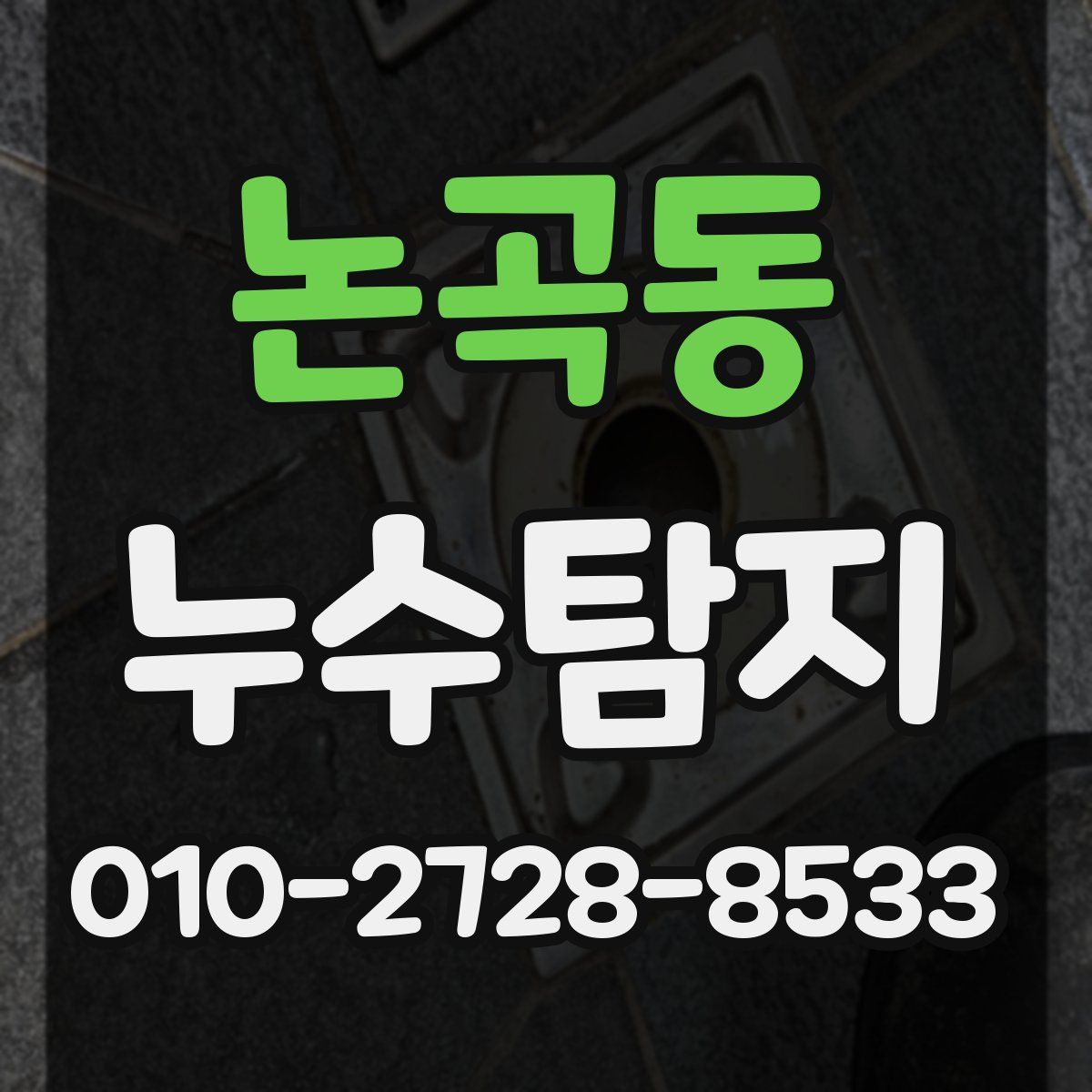 논곡동 누수탐지