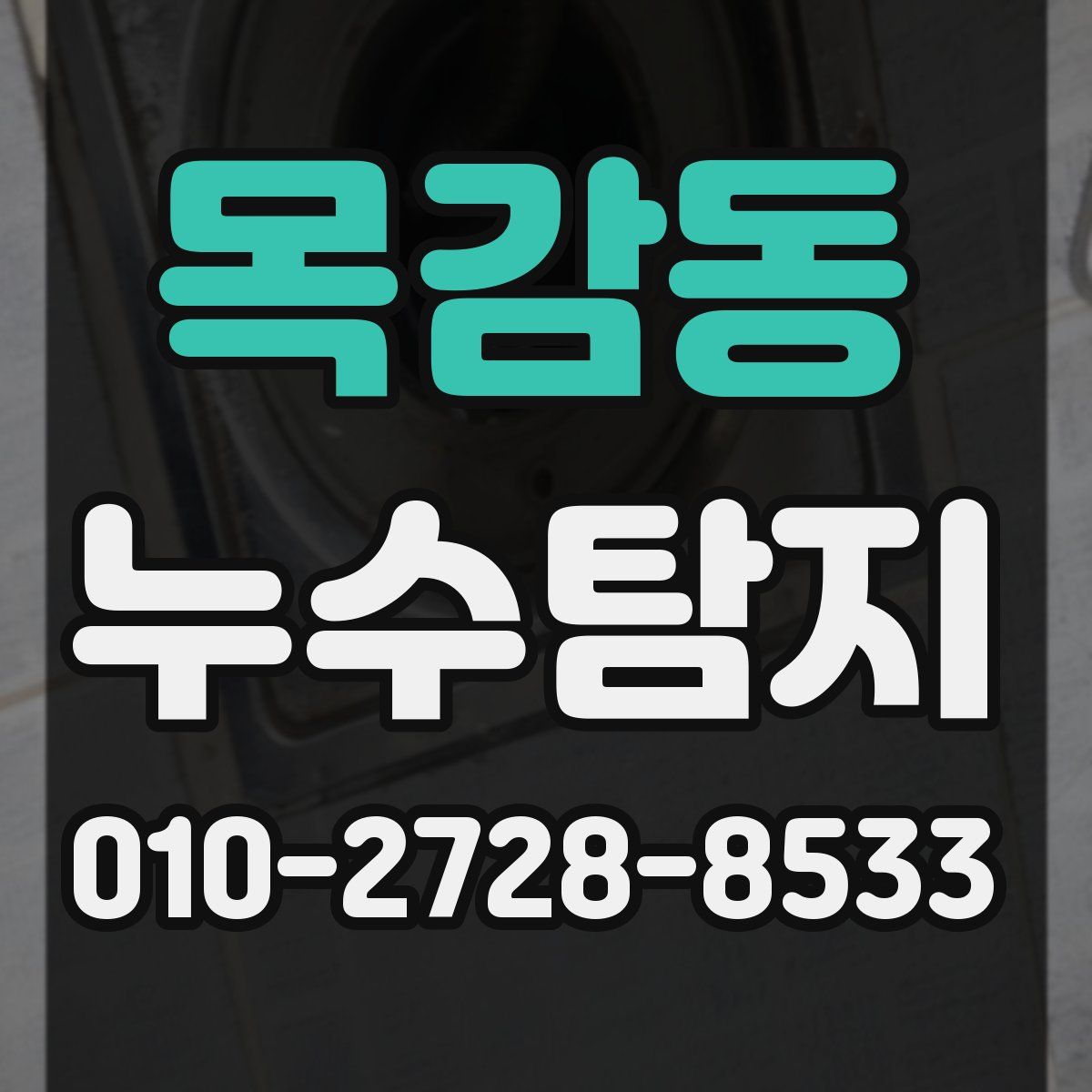 목감동 누수탐지
