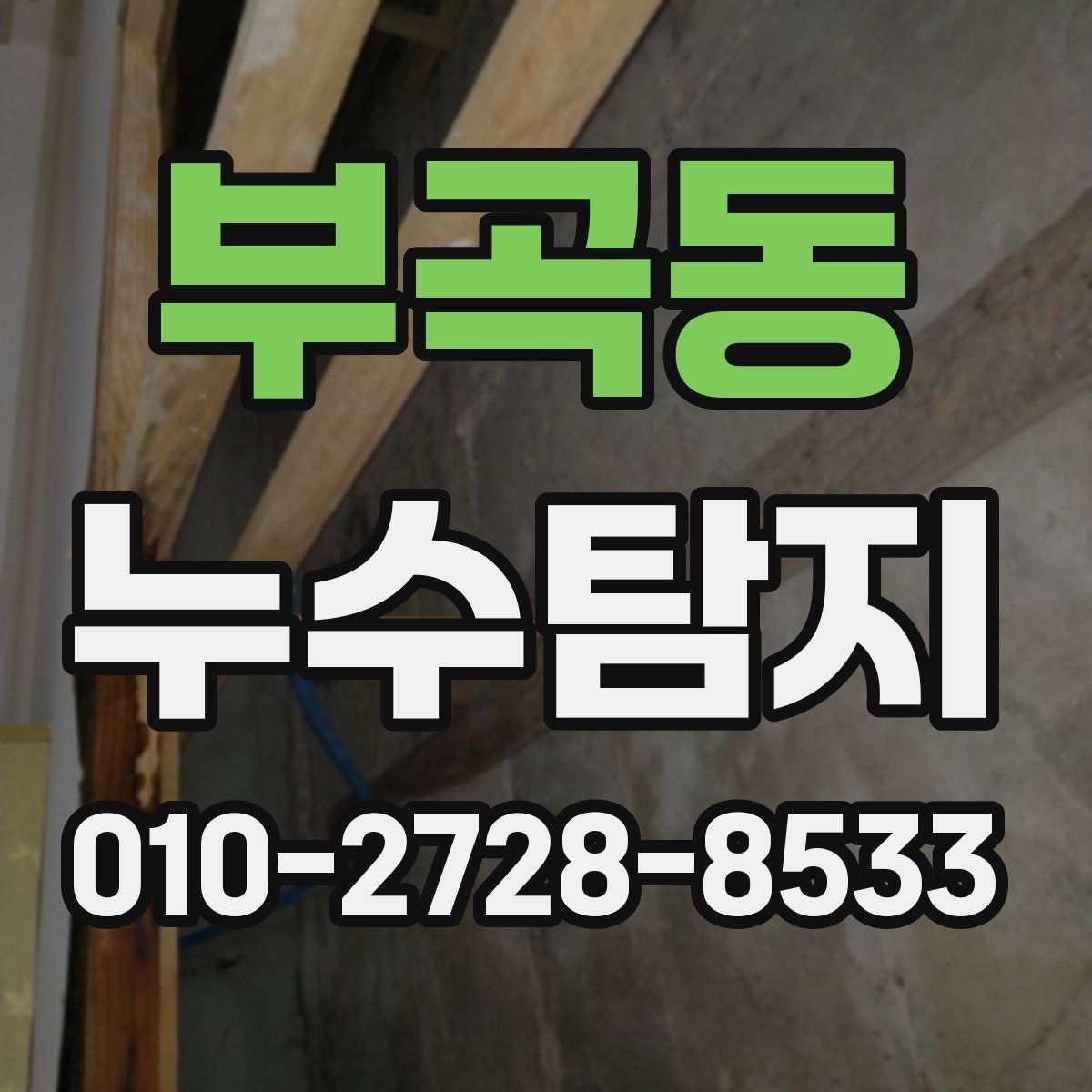 부곡동 누수탐지
