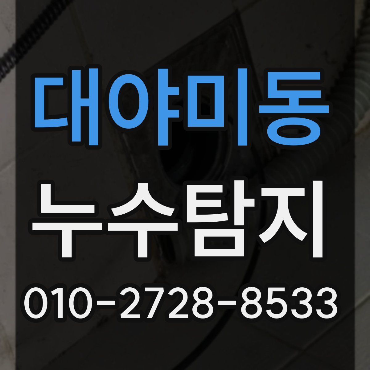 대야미동 누수탐지