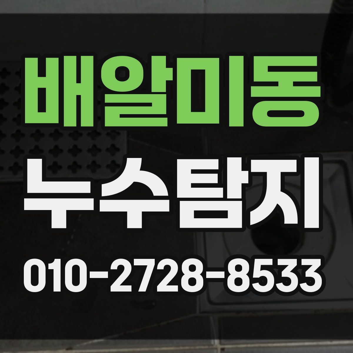 배알미동 누수탐지