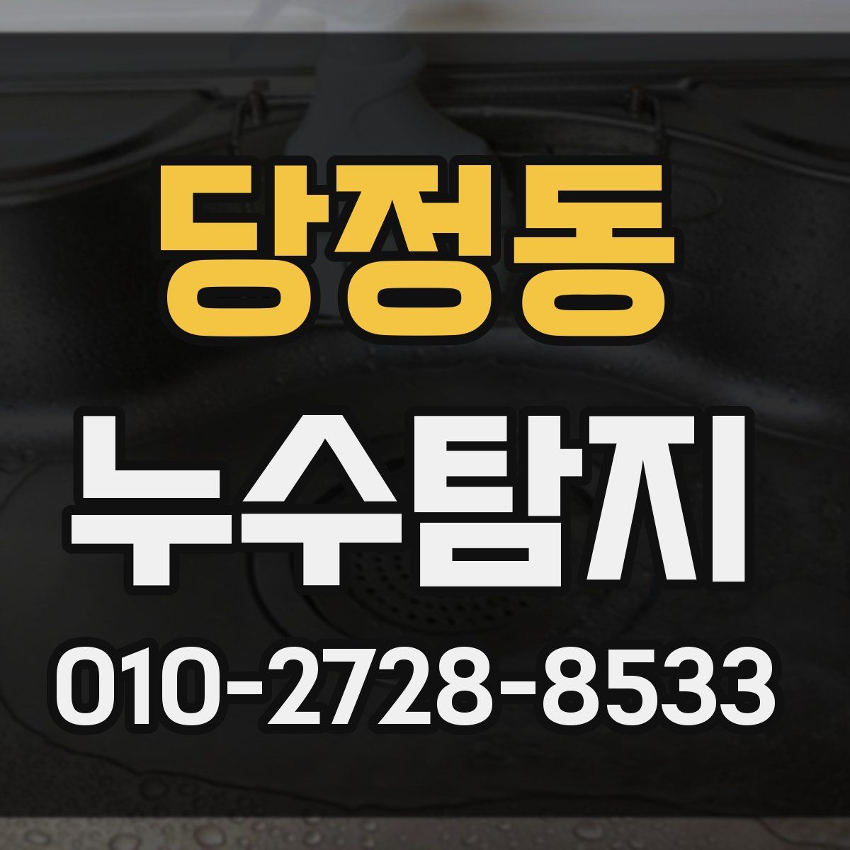 당정동 누수탐지