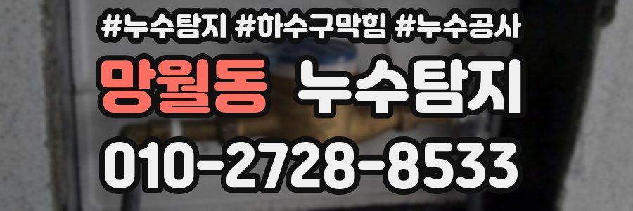 망월동 누수탐지업체