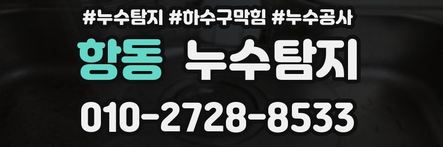 항동 누수탐지업체