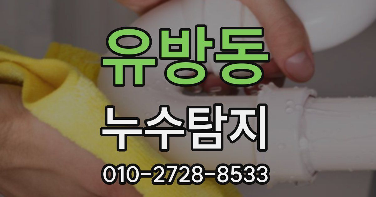 유방동 누수공사