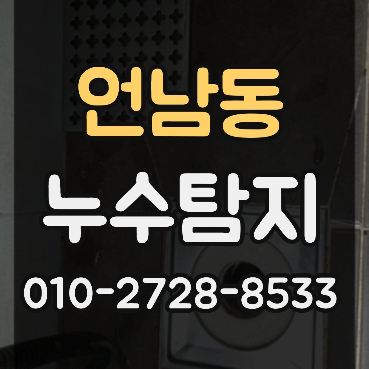 언남동 누수탐지