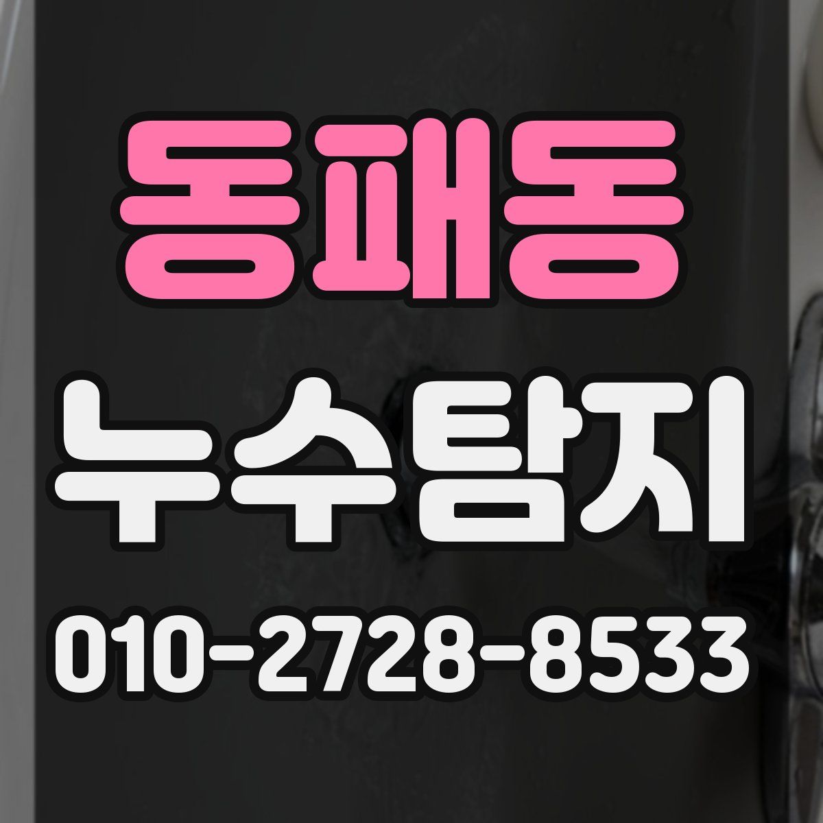 동패동 누수탐지