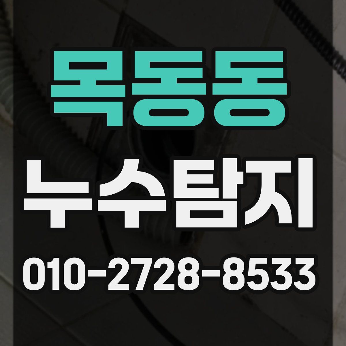목동동 누수탐지