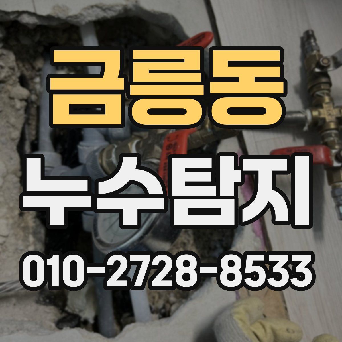 금릉동 누수탐지