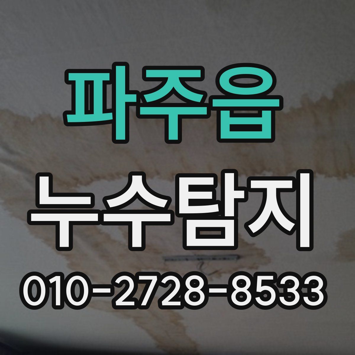 파주읍 누수탐지