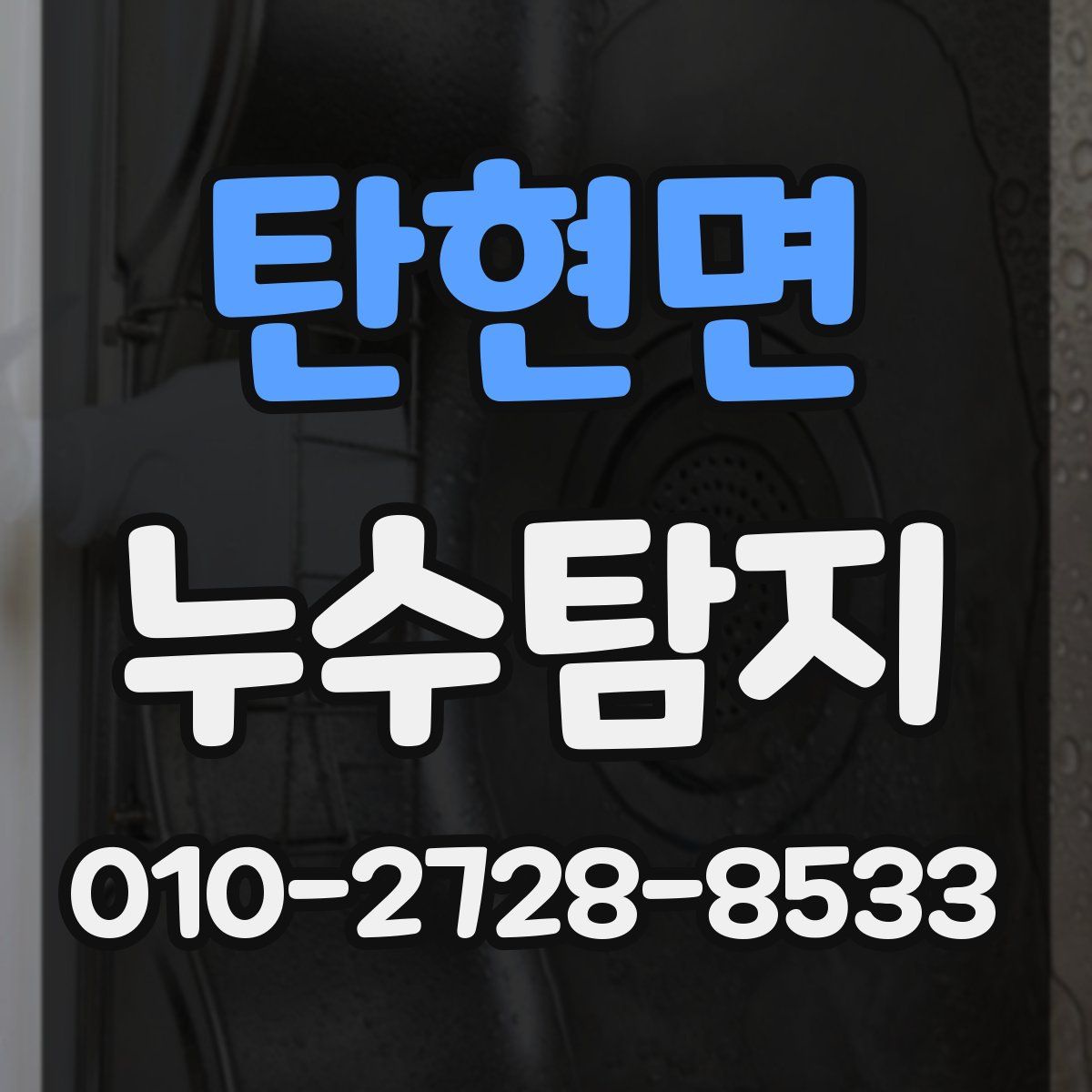 탄현면 누수탐지