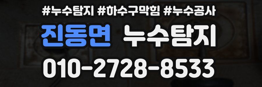 진동면 누수탐지업체