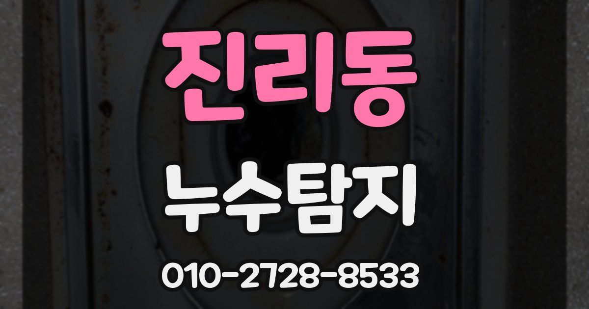 진리동 누수공사