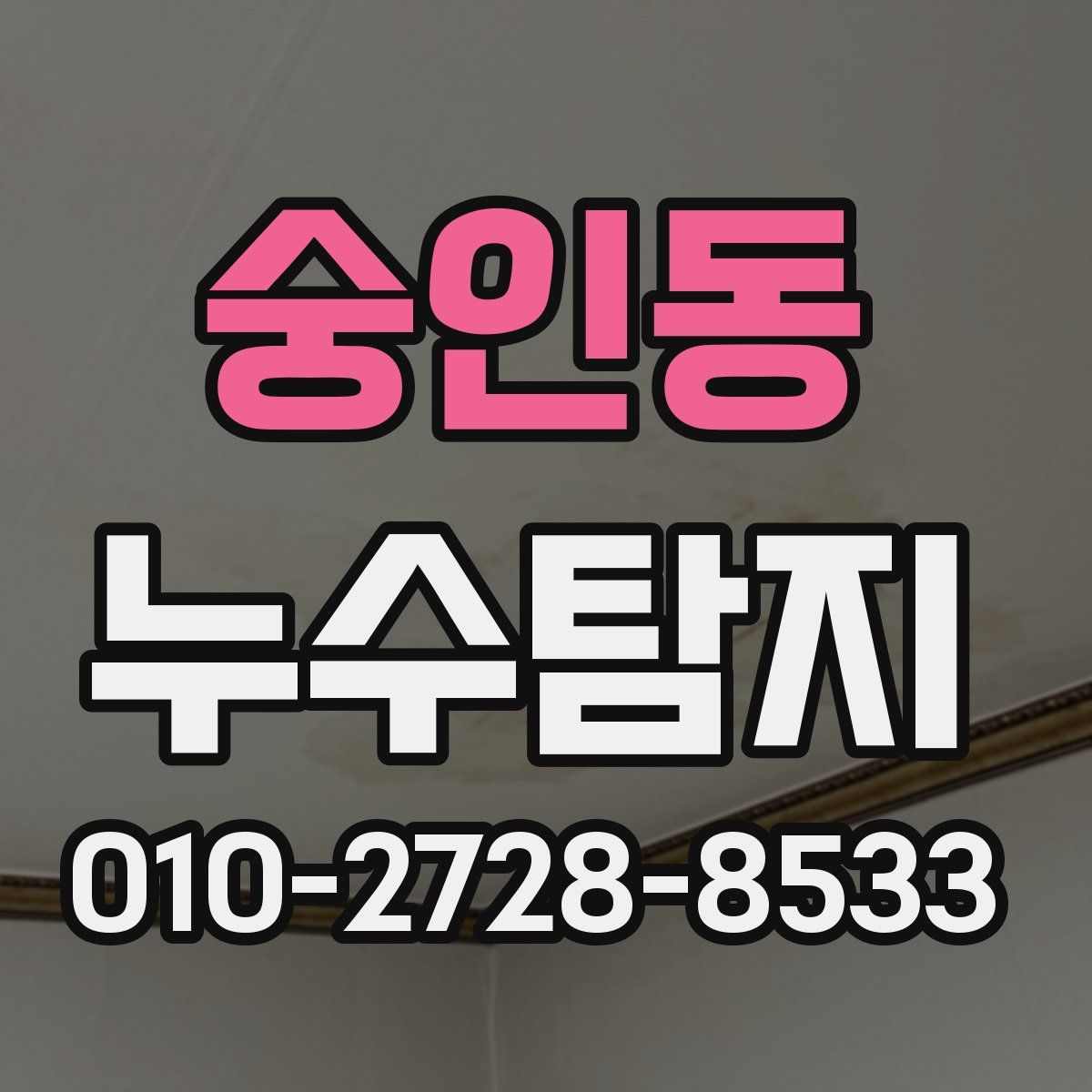 숭인동 누수탐지