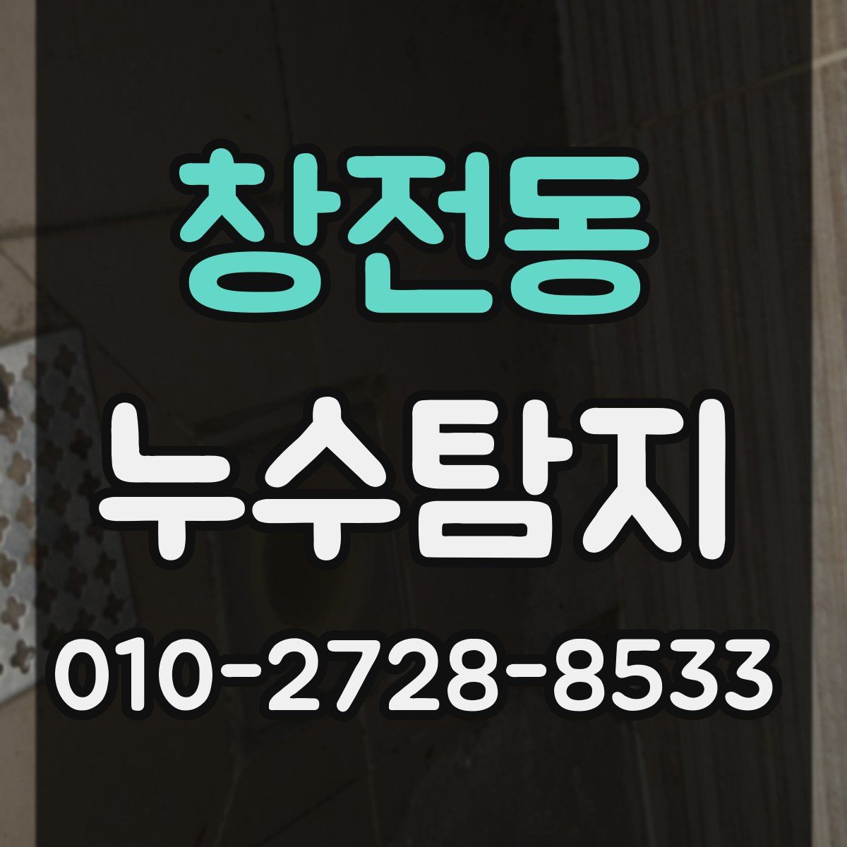 창전동 누수탐지