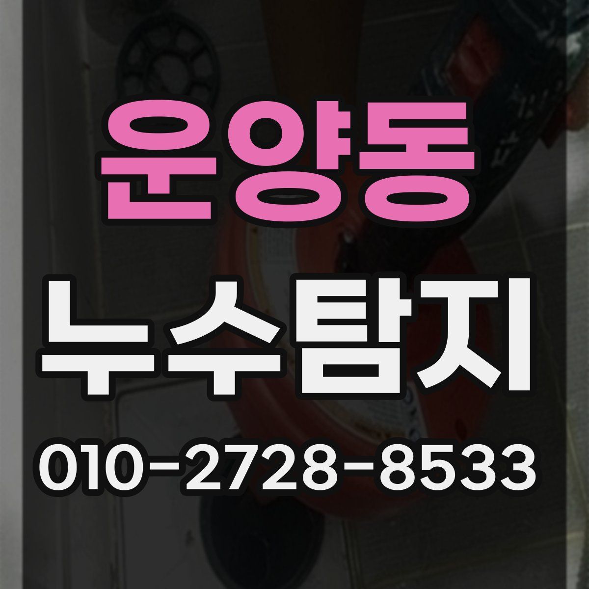 운양동 누수탐지