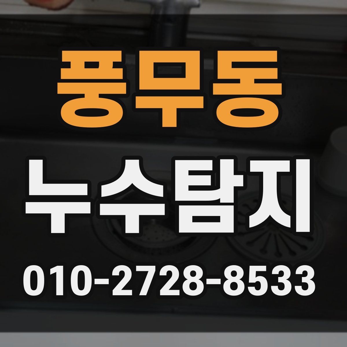 풍무동 누수탐지