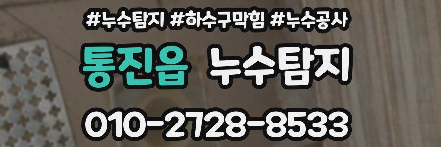 통진읍 누수탐지업체