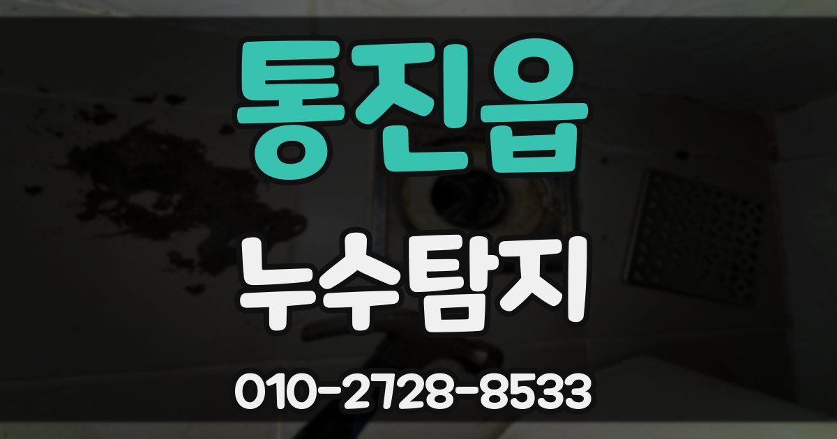 통진읍 누수공사