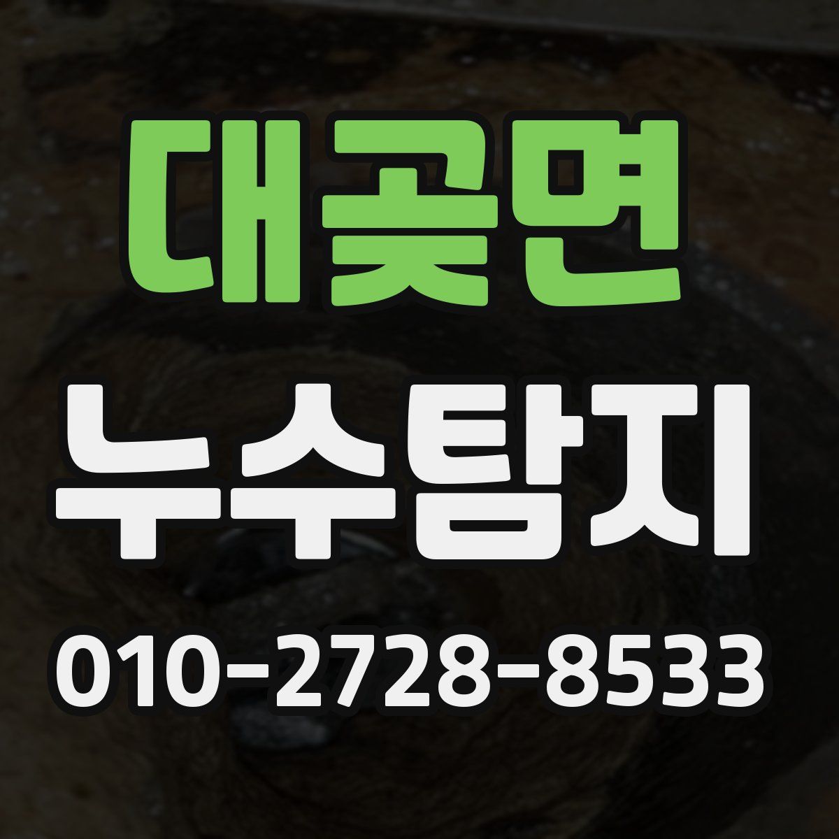 대곶면 누수탐지