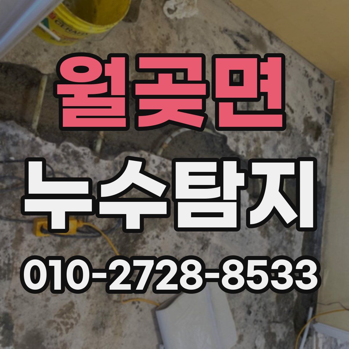 월곶면 누수탐지