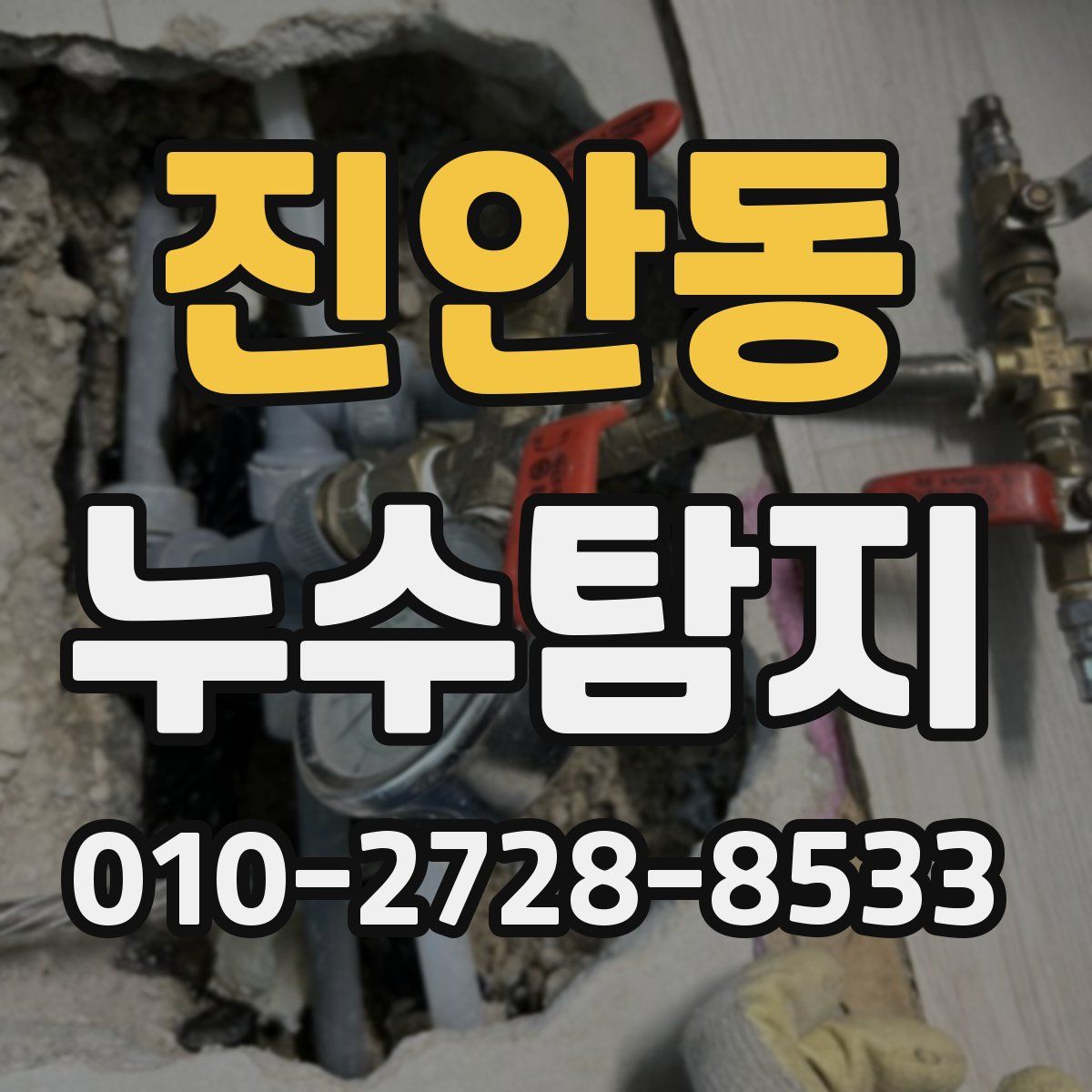 진안동 누수탐지