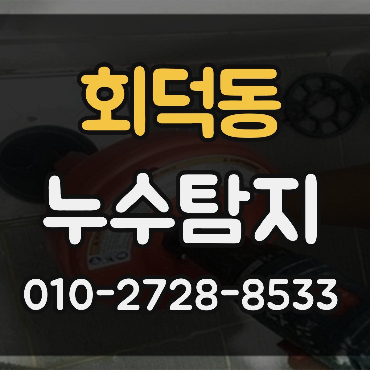 회덕동 누수탐지