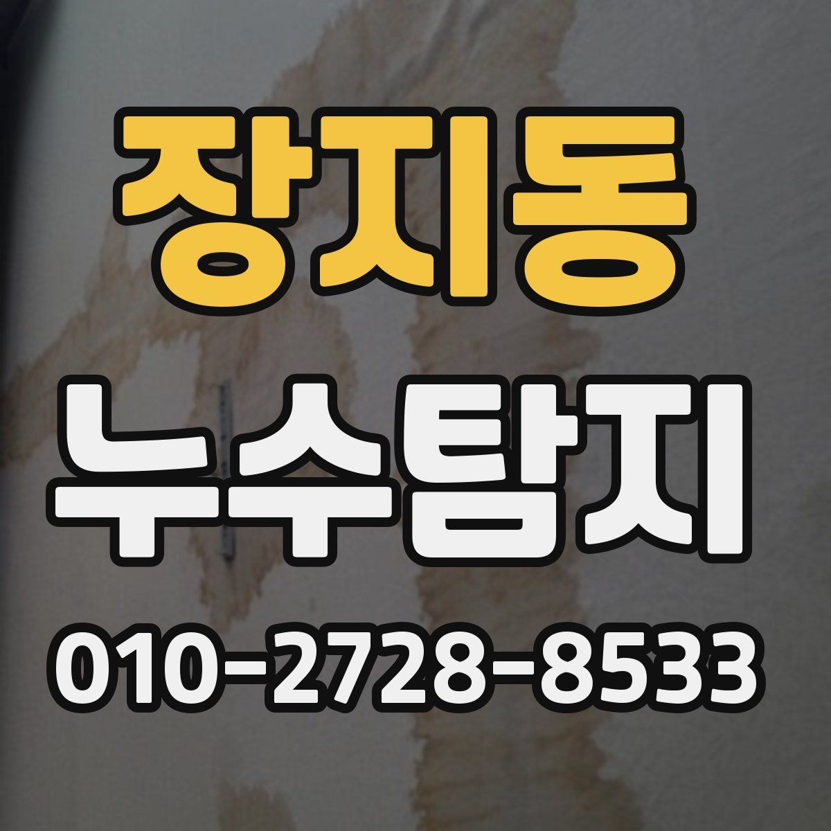 장지동 누수탐지