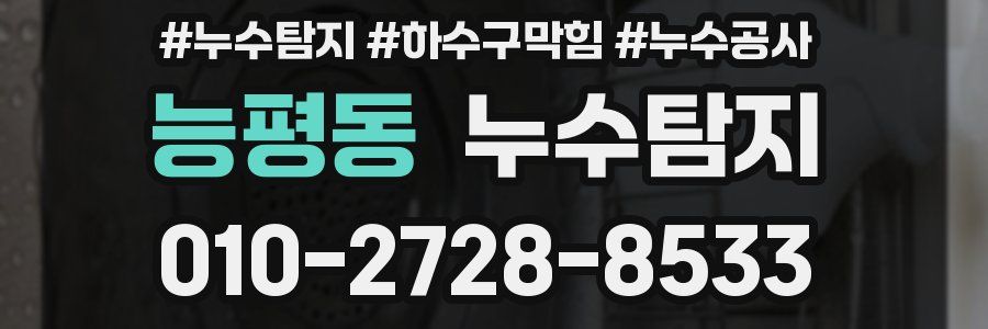 능평동 누수탐지업체