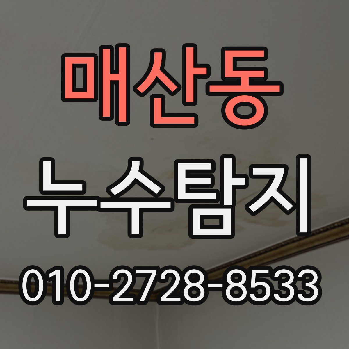 매산동 누수탐지