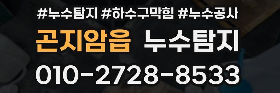 곤지암읍 누수탐지업체