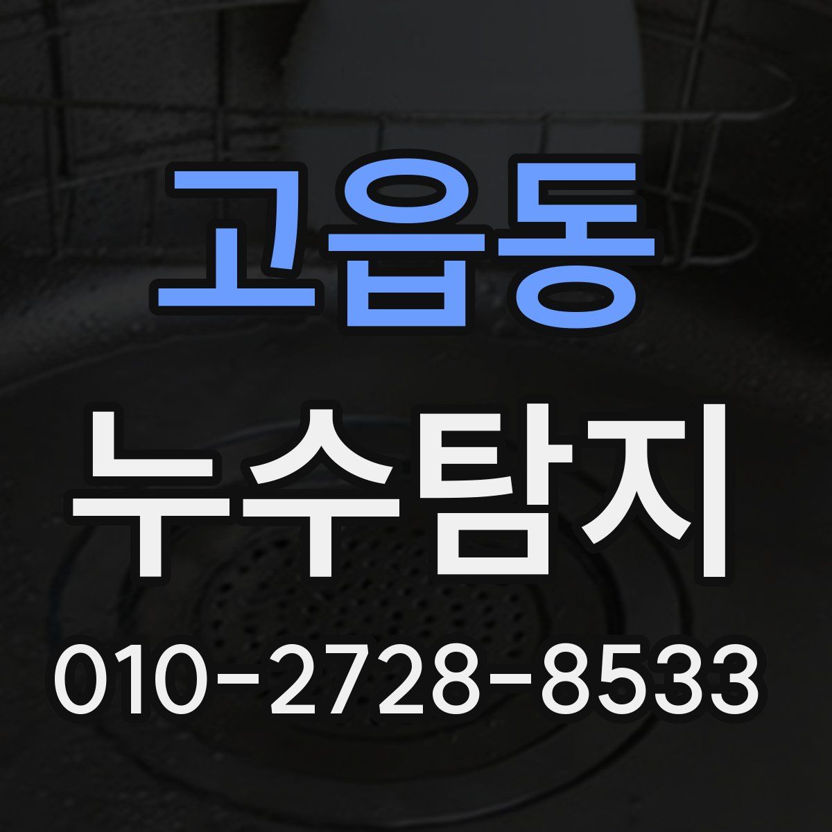 고읍동 누수탐지