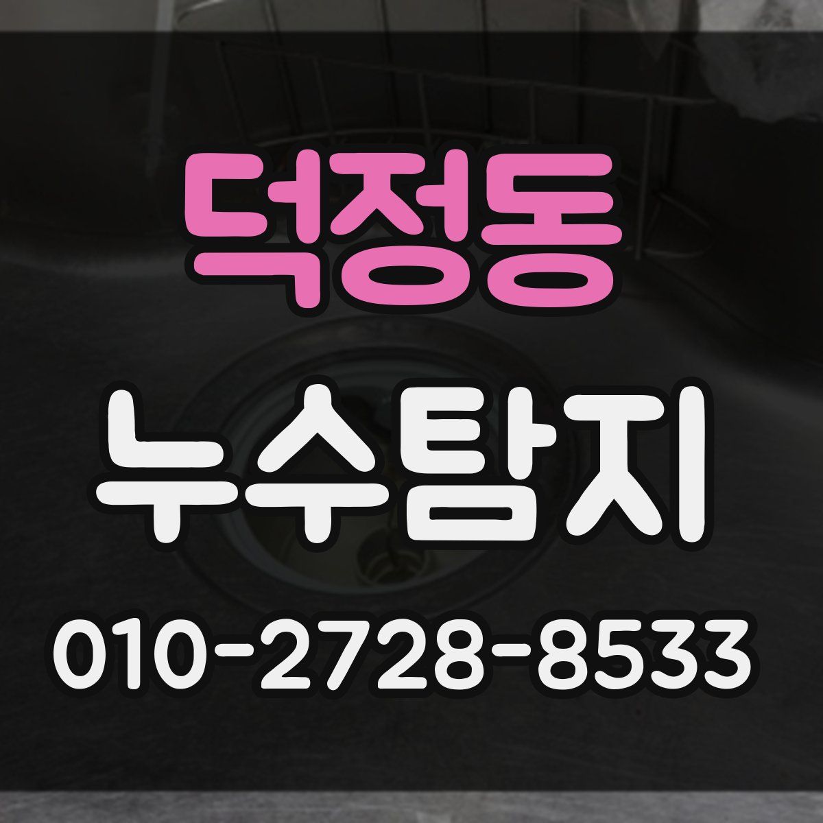 덕정동 누수탐지