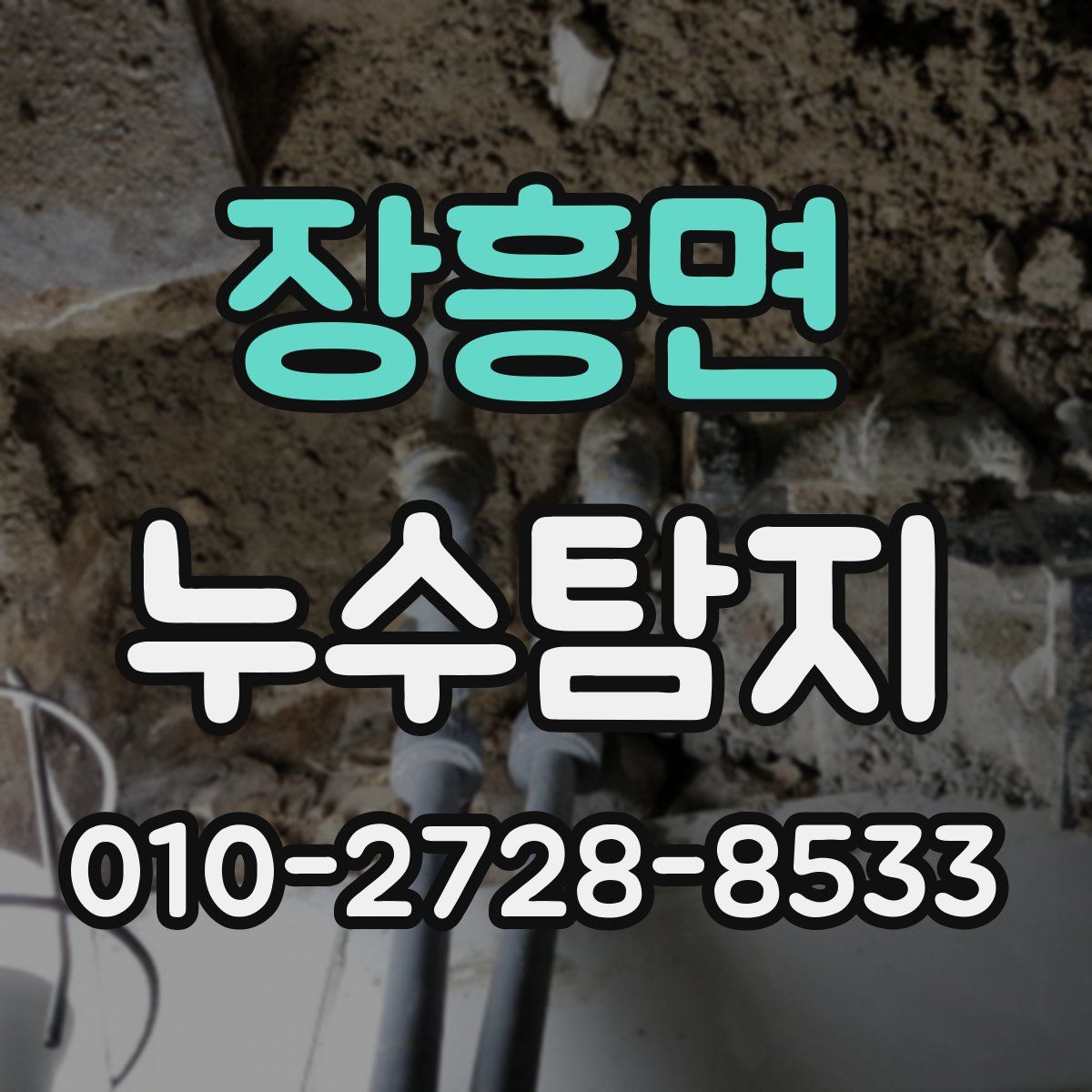 장흥면 누수탐지