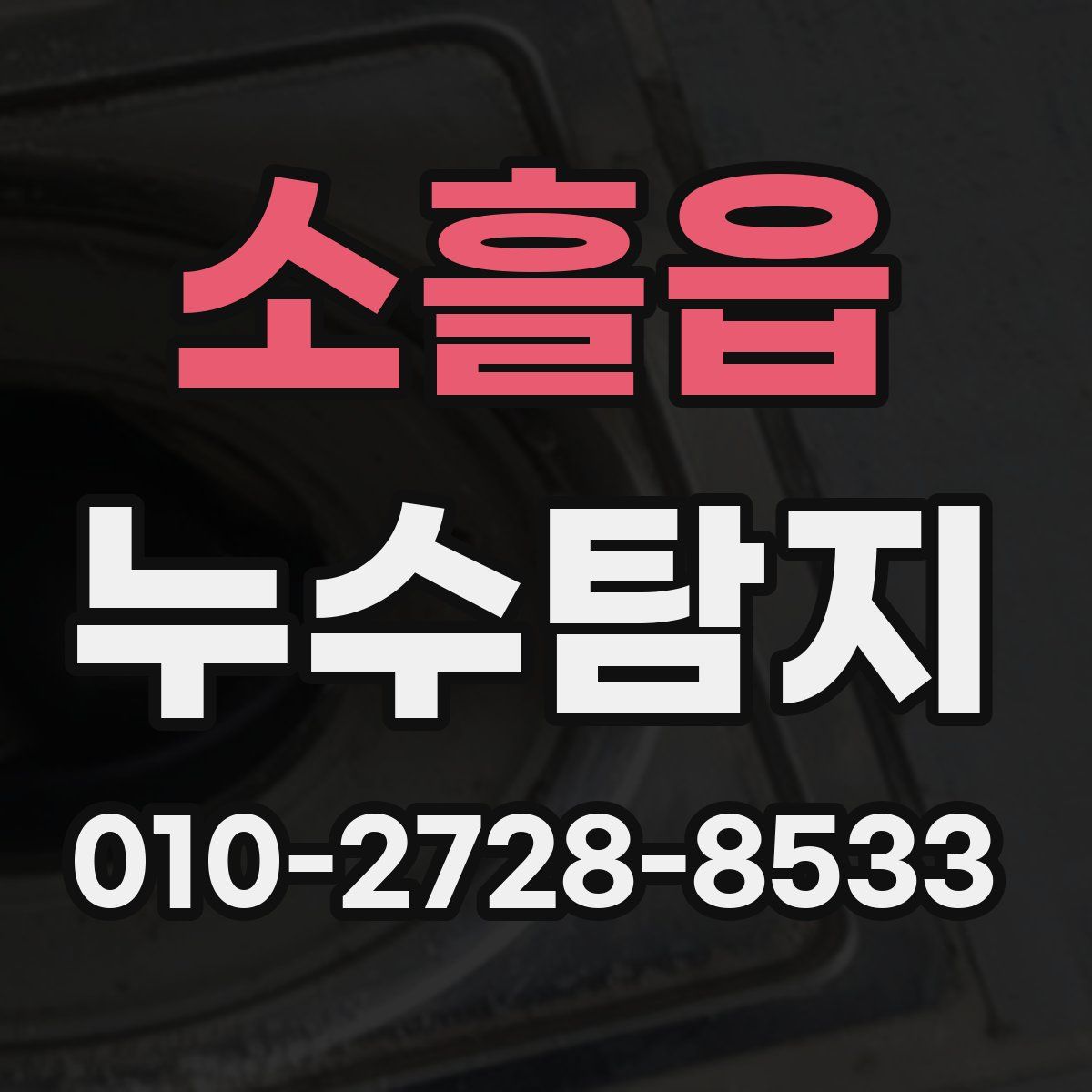소흘읍 누수탐지